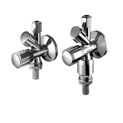 ZAWÓR KĄTOWY KOMBINOWANY 1/2"x3/4"x3/8 ZMYWARKA PRALKA KRAN BATERIA SCHELL na Arena.pl