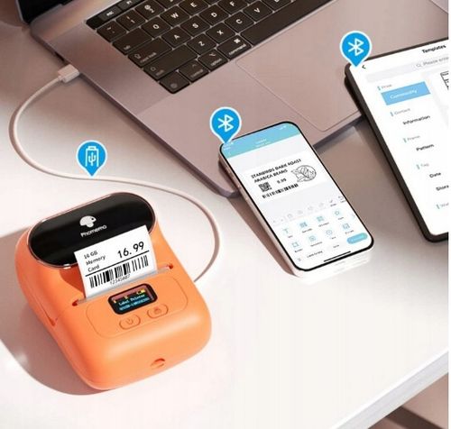 Phomemo M110 termiczna drukarka etykiet termicznych z Bluetooth Android IOS na Arena.pl