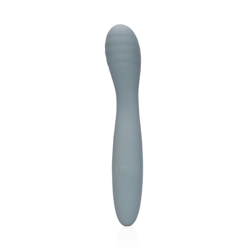 Ultra Soft Silicone G-Spot Vibrator - Basalt Grey na Arena.pl