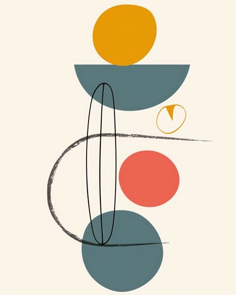 Plakat 40x50cm Równe Kompozycje zdjęcie 1