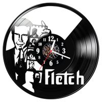 Zegar ścienny z płyty winylowej Fletch 1374.14