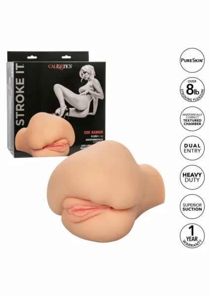 calexotics stroke it side banger - anatomiczny model intymny 8 lbs zdjęcie 4
