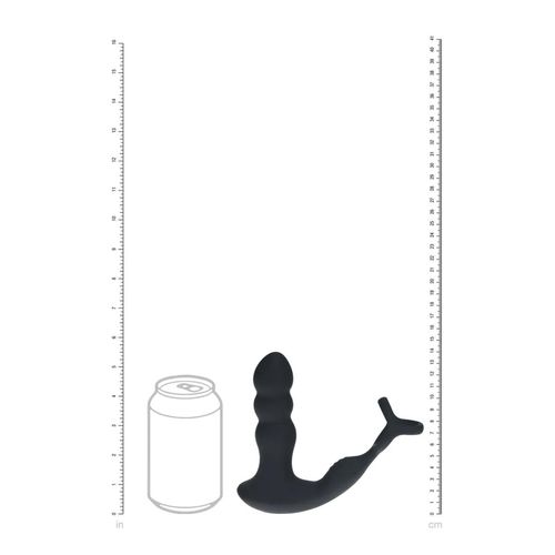 Dual Vibrating Remote Rotating Head Silicone Prostate Stimulator With Cock na Arena.pl