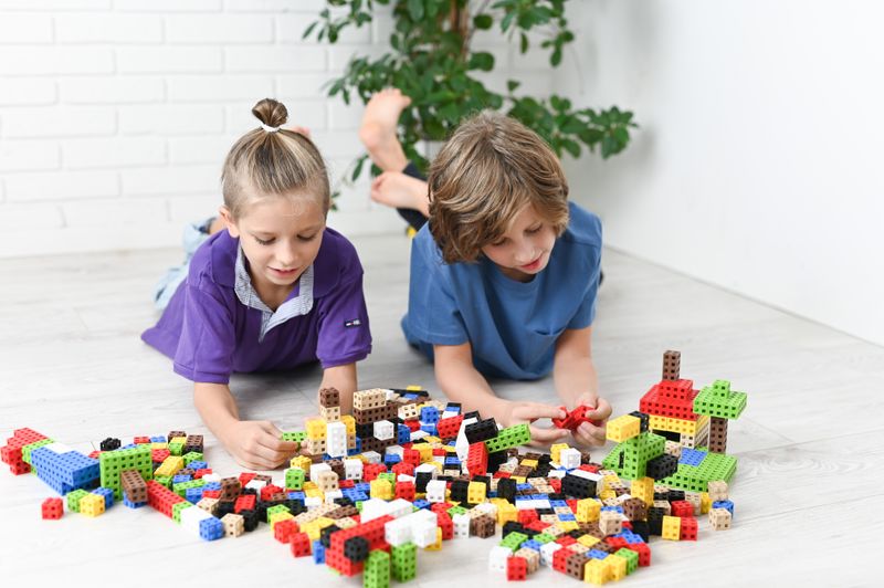 klocki konstrukcyjne Cube 50 szt. zdjęcie 6