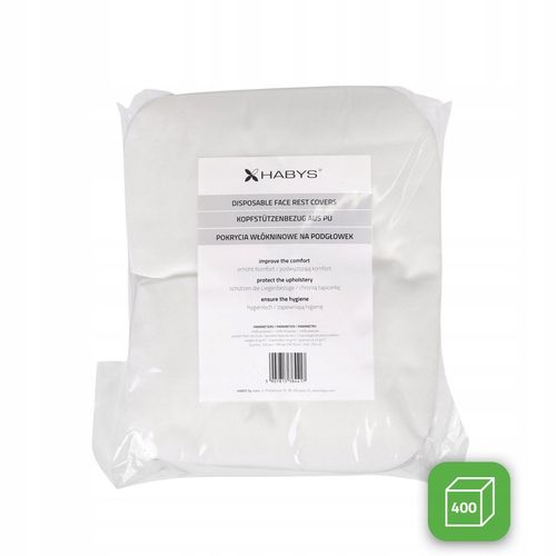 POKRYCIE JEDNORAZOWE NA PODGŁÓWEK 400 SZTUK WYSOKA WYTRZYMAŁOŚĆ HABYS na Arena.pl