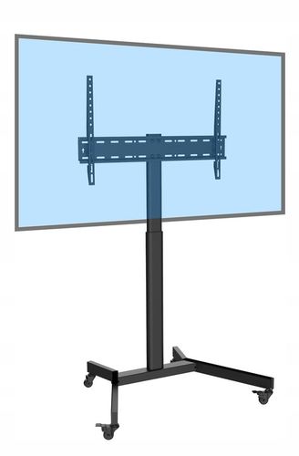 Podłogowy Mobilny Stojak TV pod Telewizor Uniwersalny Regulowany na Arena.pl
