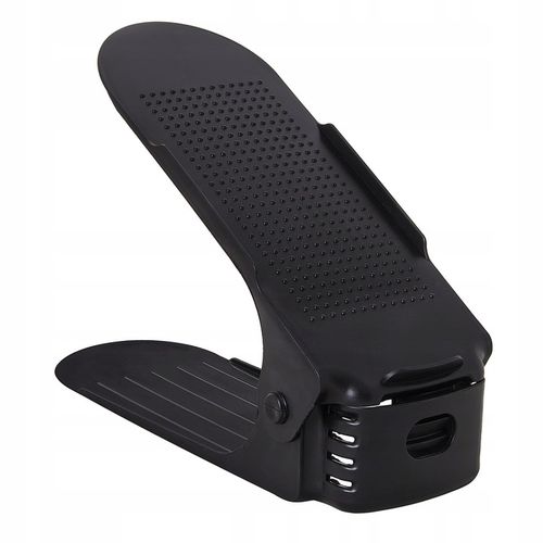 10x ORGANIZER UCHWYT CZARNY NA BUTY OBUWIE PÓŁKA DO SZAFY GARDEROBY na Arena.pl