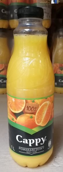 Cappy Orange 1l PET zdjęcie 1