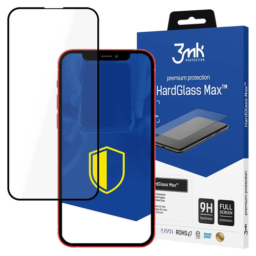 apple iphone 13/13 pro - 3mk hardglass max black na Arena.pl