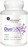 Aliness DuoFlexin MOCNE STAWY I KOŚCI Kolagen 90 kaps. Bóle reumatyczne
