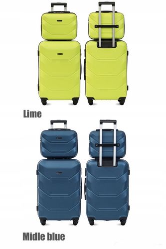 WALIZKA BLOOM XL 24 ŚREDNIA + XS KUFEREK KABINOWA PODRECZNA ABS 15 KOLORÓW na Arena.pl