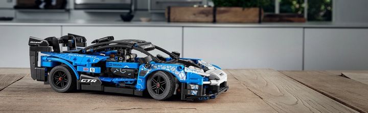 KLOCKI LEGO TECHNIC MCLAREN SENNA GTR SAMOCHÓD AUTO PREZENT zdjęcie 4