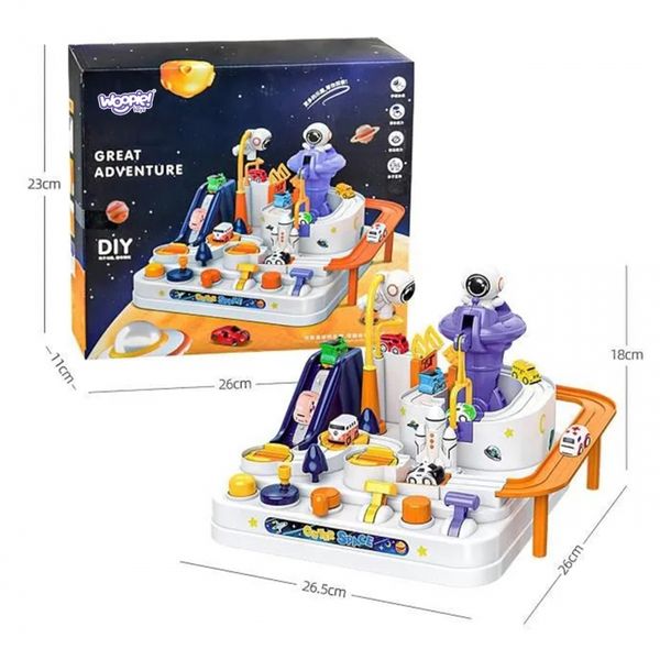 WOOPIE Interaktywny Tor Przeszkód dla Aut "Przygoda Astronauty" zdjęcie 3