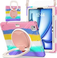 Etui do iPad Pro 5/4/3 12.9” z Podstawką i Paskiem na Ramię Kolorowe