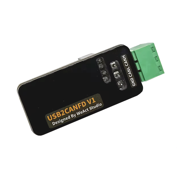 USB2CANFD V1 moduł USB C do CANFD CANBUS analizator interfejs USB-CAN zdjęcie 2