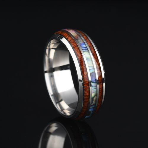 OBRĄCZKA PIERŚCIEŃ z Wolframu WOLFRING EU22 US10 na Arena.pl