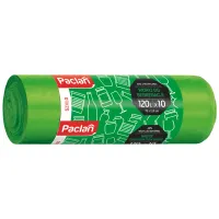 worki do segr. szkło zielone paclan 120l 10 szt.