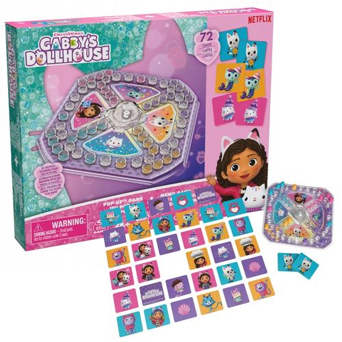 CHIŃCZYK KOCI DOMEK GABI POP UP MEMO GRA TOWARZYSKA na Arena.pl