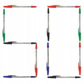 Zestaw Długopis Corvina 51 - 50szt | MIX KOLORÓW