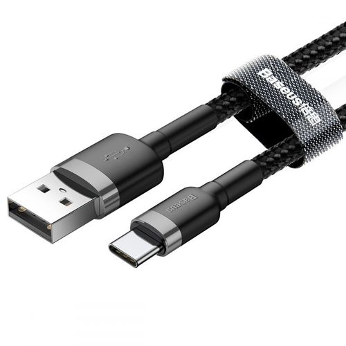 BASEUS CAFULE TYPE-C CABLE 200CM GREY/BLACK na Arena.pl