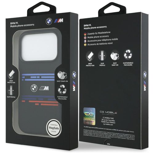etui bmw m silicon horizontal line       magsafe do iphone 17 pro na Arena.pl