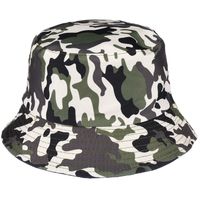 Zielony Kapelusz Dwustronny Bucket Hat Wędkarski Modny Moro Kap-M-48