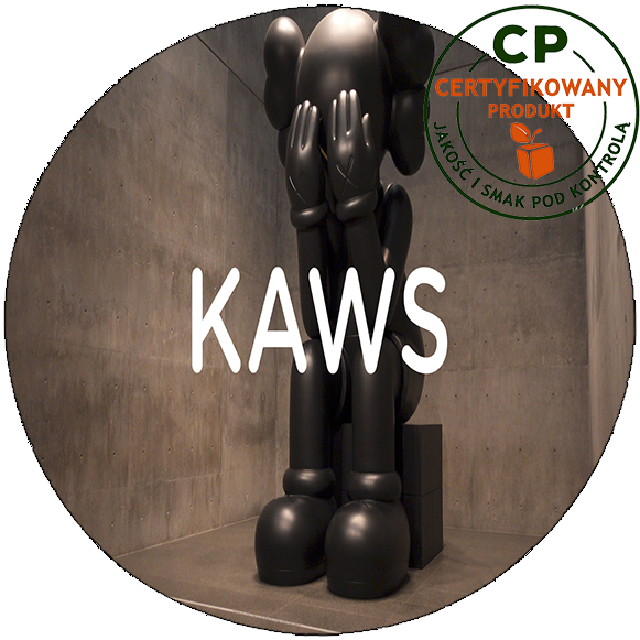 Opłatek na tort KAWS zdjęcie 1