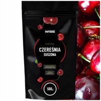 CZEREŚNIE SUSZONE Naturalne CAŁE 500g Czereśnia Bez Cukru i Siarki HiFOOD