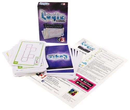 Gra Logic Cards - Łamigłówki zapałczane (PL) na Arena.pl