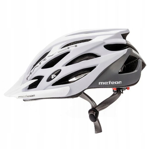 KASK ROWEROWY REGULOWANY METEOR MARVEN S 52-56cm siatka otwory wentylacyjne zdjęcie 1