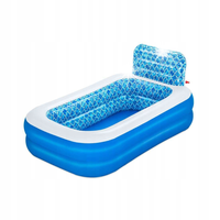 DMUCHANY BASEN BESTWAY 54451 ZE ZRASZACZEM WODNYM PROSTOKĄT 229x152x96 cm