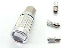 ŻARÓWKA LED BAU15S, PY21W 12-24V CANBUS pomarańczowa 1000lm USA