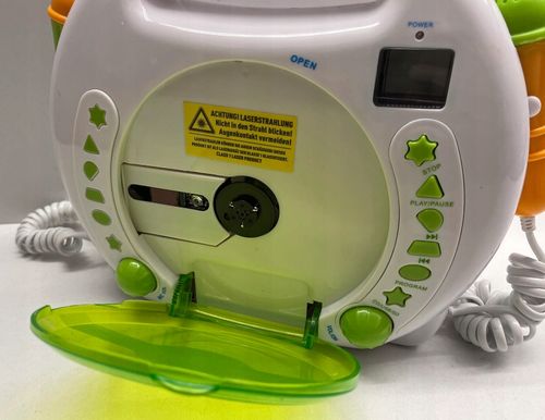 Odtwarzacz CD X4-Tech Bobby Joey 2xmikrofon zielony na Arena.pl