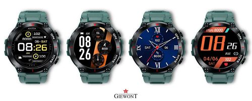 Smartwatch Giewont GW460-2 Zielony GPS na Arena.pl