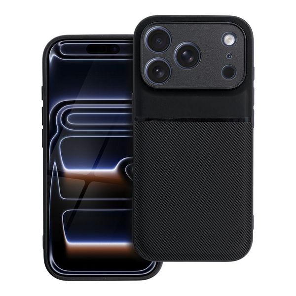 Futerał NOBLE do IPHONE 17 Pro czarny zdjęcie 1