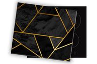 SZKLANA DESKA NA KUCHENKĘ 60x52 018A ELEGANCJA