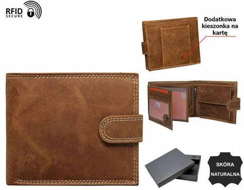 Elegancki portfel policjant WŁASNY TEKST + grawer na Arena.pl