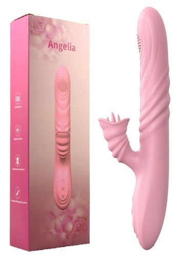 wibrator angelia, usb 3 functions of thrusting / 20 vibrations flesh na Arena.pl