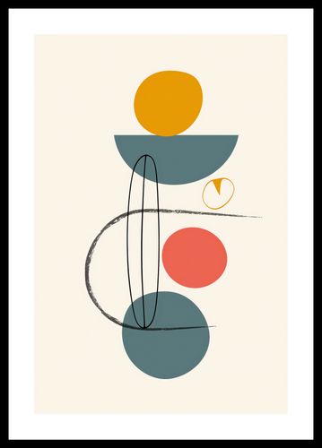 Plakat 30x45cm Równe Kompozycje na Arena.pl