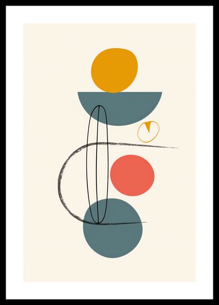 Plakat 30x45cm Równe Kompozycje zdjęcie 3