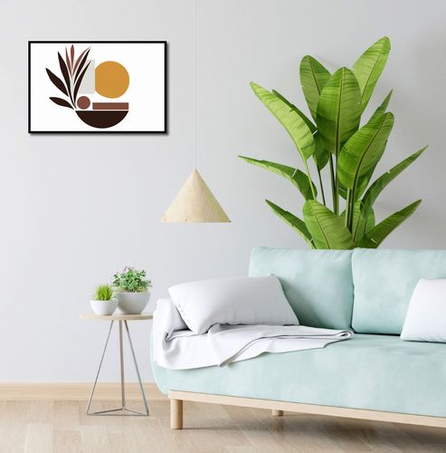 Plakat 60x40cm Stylizacja Roślin na Arena.pl
