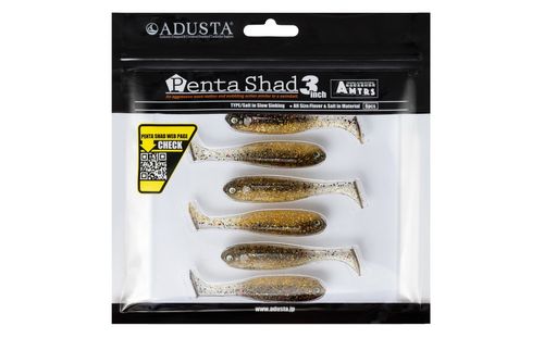 ADUSTA PENTA SHAD 110 SUJIEBI 3 '' / 7.5 cm /kpl6 na Arena.pl