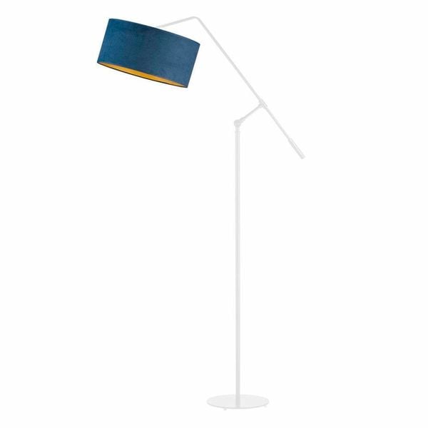 Lampa podłogowa LIBERIA GOLD biała morska zdjęcie 2