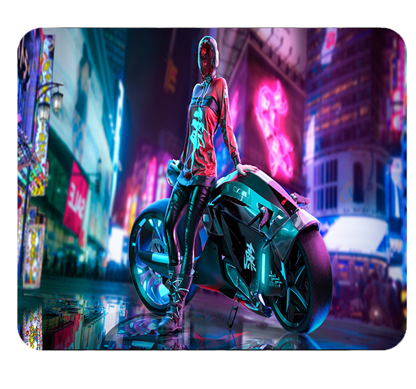 Podkładka pod myszkę Cyberpunk zdjęcie 1