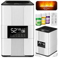 Nawilżacz powietrza AUTOMATYCZNY AROMATERAPIA 5w1 LED +3 OLEJKI FILTR PILOT