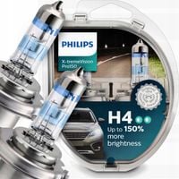 Żarówki H4 Philips X-Treme Vision Pro150 + 150 %