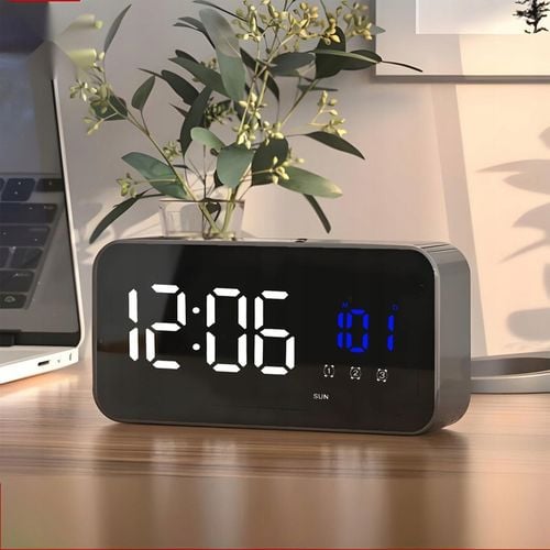 ZEGAR ELEKTORNICZNY BUDZIK LED NOWOCZESNY DESIGN WYSOKA FUNKCJONALNOŚĆ na Arena.pl