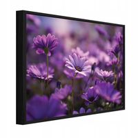 Obraz W Ramie Na Płótnie Do Sypialni Salonu Kwiaty 120x80