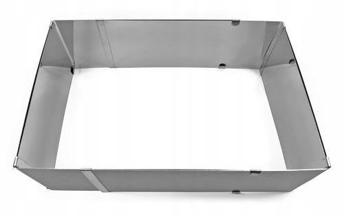 Forma Regulowana Prostokątna Rant Do Tortu 10cm na Arena.pl