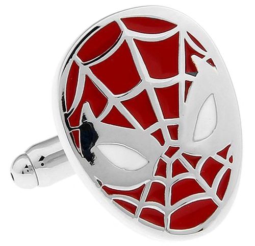 Spinki do mankietów koszuli SPIDERMAN dla nerda na Arena.pl